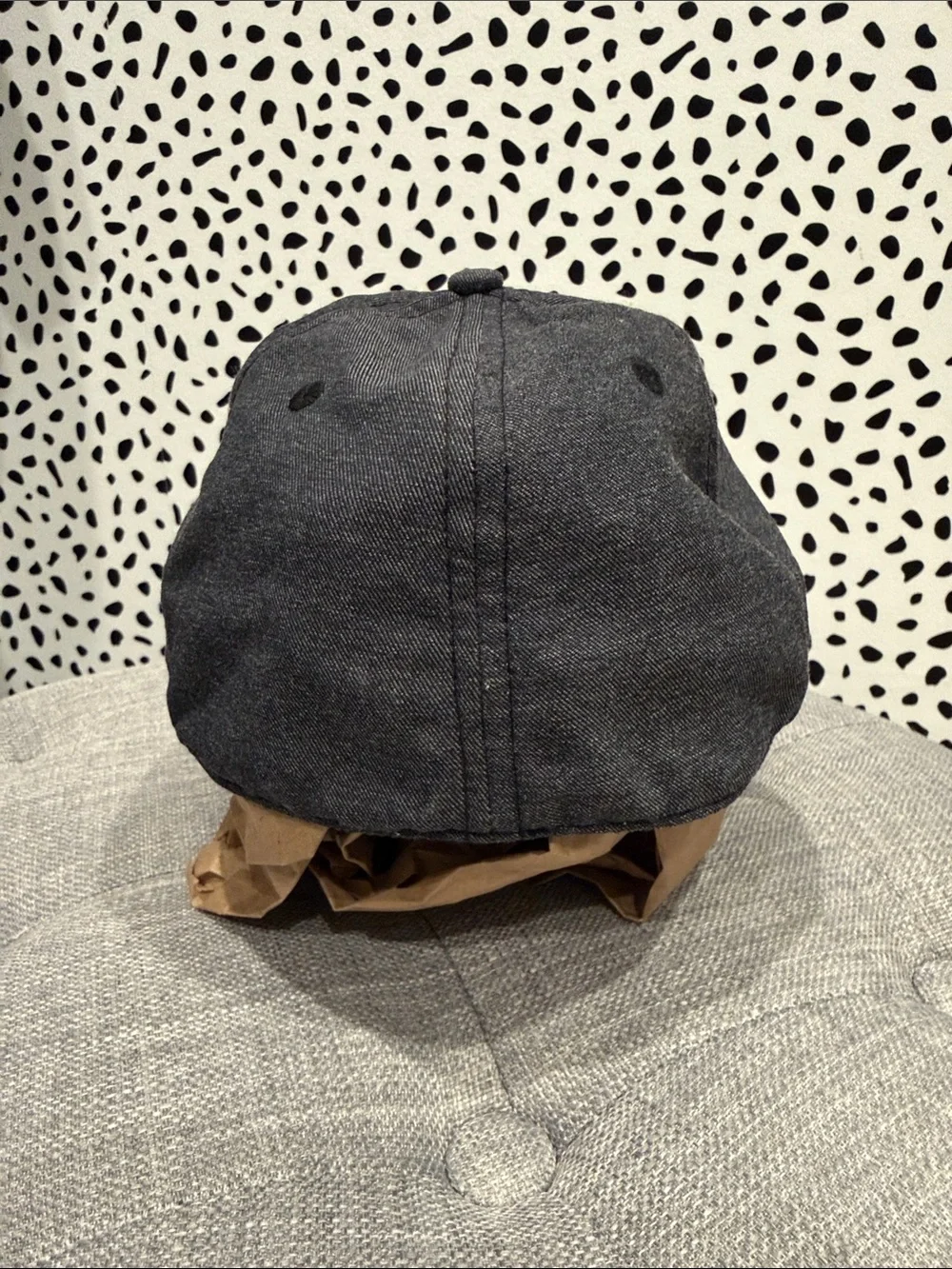 Lululemon black denim sporty Baseball Cap Athleisure hat